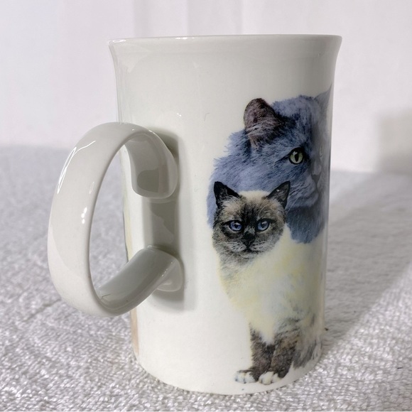Vintage Dunoon Stoneware Cats’ By Deborah Pope Mug Coffee Cup - Picture 8 of 11
